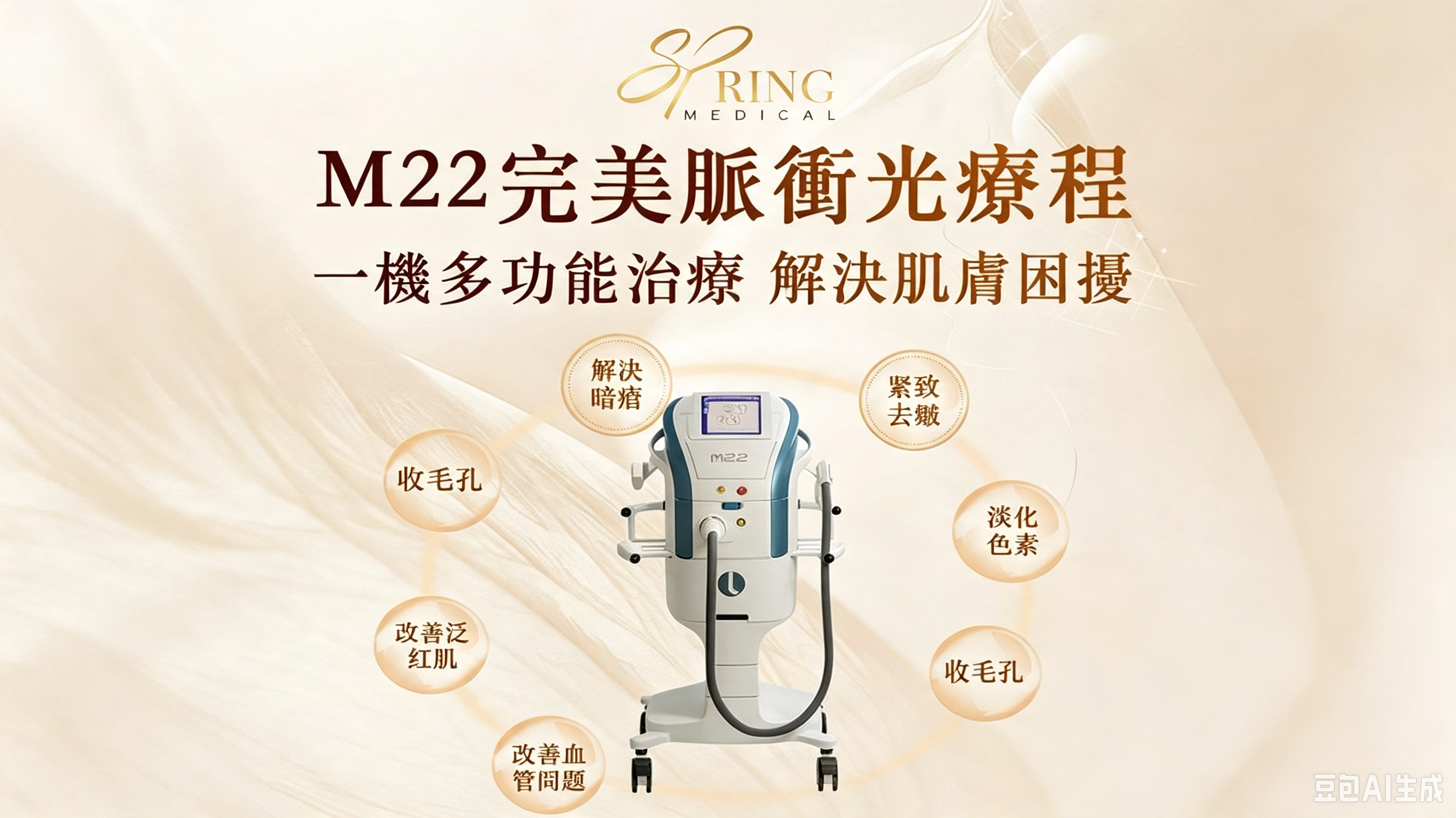 M22 光子嫩肤——医美界全能王者,一机终结8大肌肤问题