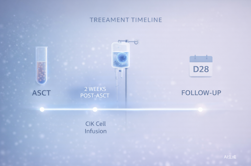 Mixed effector phenotype of CIK cells